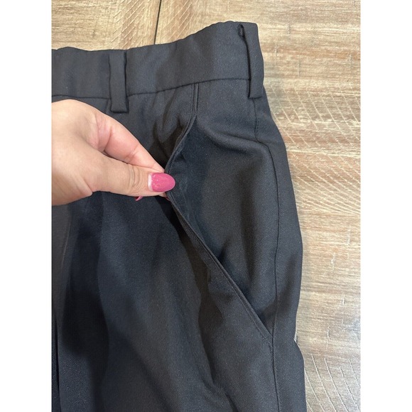 Nike Golf Dri Fit Pants Mens Size 34x32 Black Performance Tech Logo Pockets EUC - Picture 7 of 16